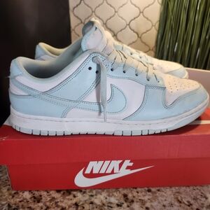 Nike Light Blue and White Sneakers